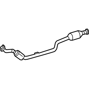 Mercedes-Benz Catalytic Converter - 220-490-85-19-64