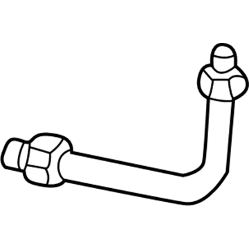 1993 Mercedes-Benz 300E Brake Hose - 126-428-03-35-64