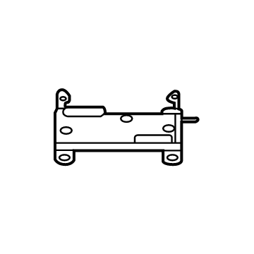 Mercedes-Benz 197-540-00-40 Control Module Bracket