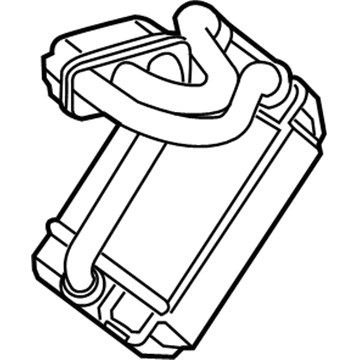 Mercedes-Benz S450 Heater Core - 222-830-11-03