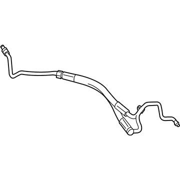 2011 Mercedes-Benz CL63 AMG Power Steering Hose - 221-460-59-24