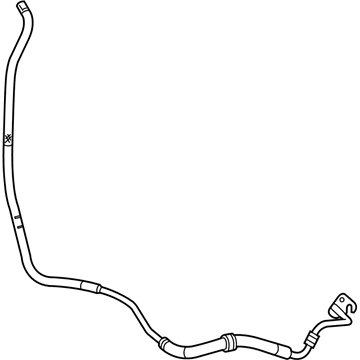 2012 Mercedes-Benz S550 Power Steering Hose - 221-460-76-24