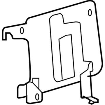 Mercedes-Benz 164-545-68-40 Control Module Bracket