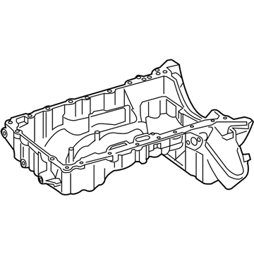 2016 Mercedes-Benz C63 AMG Oil Pan - 177-010-93-01