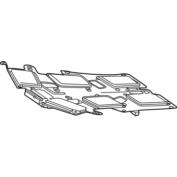 Mercedes-Benz 223-800-64-00 Lumbar Support