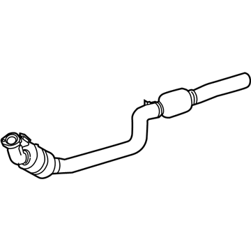 2015 Mercedes-Benz SL550 Catalytic Converter - 231-490-27-19