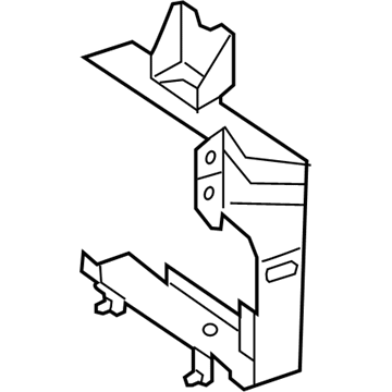 Mercedes-Benz 463-500-94-00 Radiator Bracket