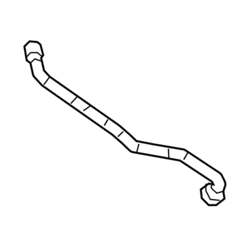 Mercedes-Benz G550 Radiator Hose - 463-500-08-02