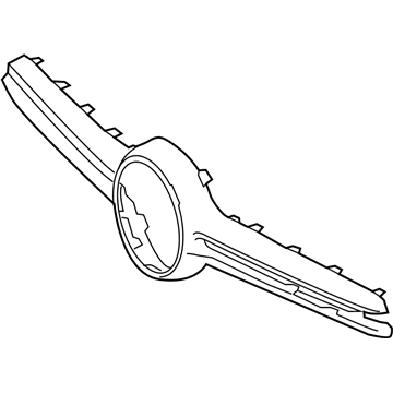 Mercedes-Benz 257-885-58-00 Center Bar