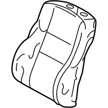 Mercedes-Benz 202-910-44-47-7C12 Seat Back Cover