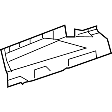 Mercedes-Benz 217-637-15-16 Reinforcement Panel Inner Reinforcement