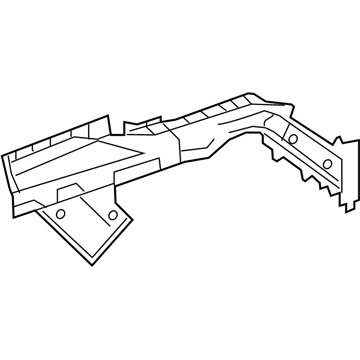 Mercedes-Benz 217-630-45-01 Reinforcement Panel