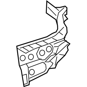 Mercedes-Benz 217-636-00-28 Inner Quarter Reinforcement