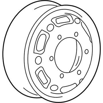 2012 Mercedes-Benz Sprinter 3500 Alloy Wheels - 002-401-02-02-9147