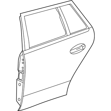 Mercedes-Benz 212-730-36-05 Door Shell