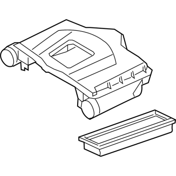 Mercedes-Benz GLK350 Air Filter Box - 273-090-11-01