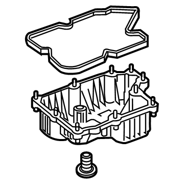 2022 Mercedes-Benz S500 Oil Pan - 656-010-68-01