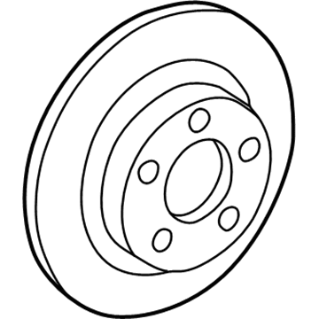 2003 Mercedes-Benz E320 Brake Disc - 210-423-05-12-64