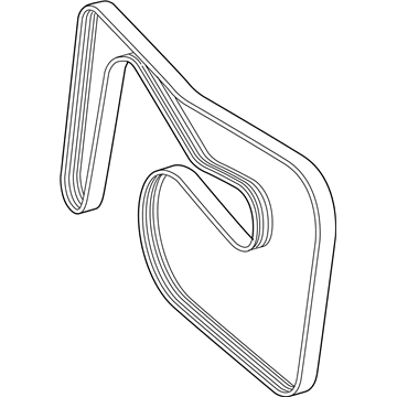 2018 Mercedes-Benz G65 AMG Drive Belt - 000-993-76-96