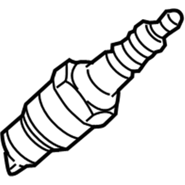 Mercedes-Benz C63 AMG Spark Plug - 004-159-39-03