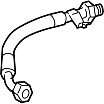 Mercedes-Benz 230-500-14-72 Oil Line