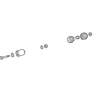 Mercedes-Benz E300 Axle Support Bushings - 210-330-04-75