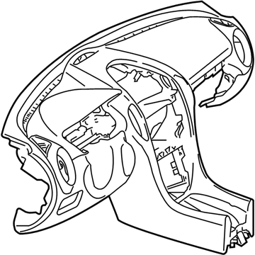 Mercedes-Benz 171-680-24-87-8K25 Instrument Panel