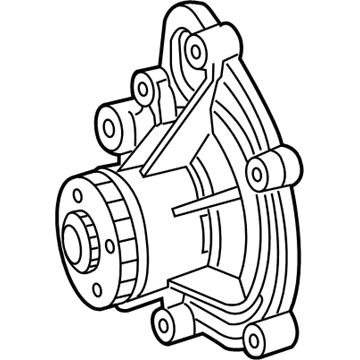 2012 Mercedes-Benz C250 Water Pump - 271-200-10-01-80