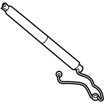 2021 Mercedes-Benz GLC300 Lift Support - 253-890-23-00