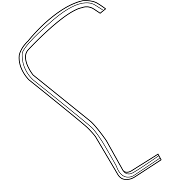 2020 Mercedes-Benz GLC63 AMG Weather Strip - 253-740-30-01