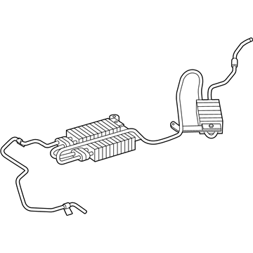 Mercedes-Benz C55 AMG Power Steering Cooler - 209-460-14-24