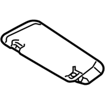 Mercedes-Benz 221-810-11-10-9G95 Sunvisor