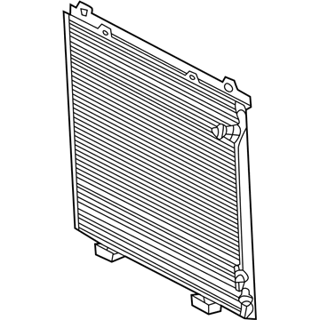 Mercedes-Benz 210-830-05-70 Condenser Assembly