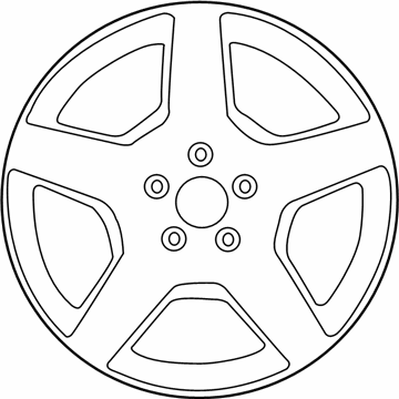 Mercedes-Benz GLC350e Alloy Wheels - 253-401-20-00-7X23