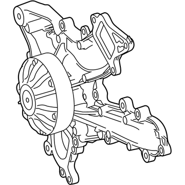 2017 Mercedes-Benz SLC43 AMG Water Pump - 276-200-08-01-80