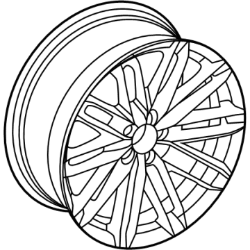 Mercedes-Benz 223-401-35-00-9293 Wheel