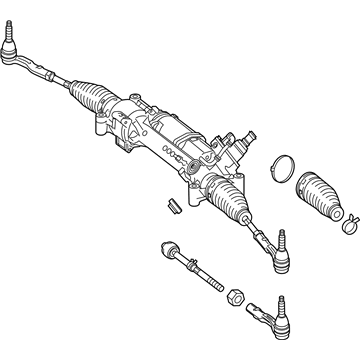 Mercedes-Benz S450 Rack and Pinions - 222-460-69-01