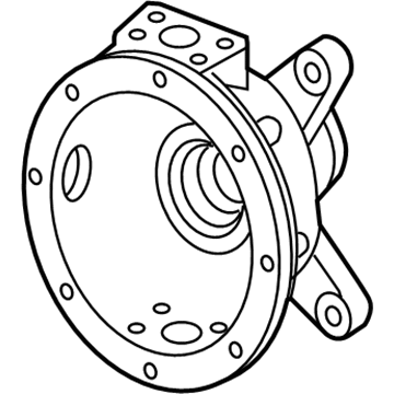 Mercedes-Benz G550 Steering Knuckle - 463-337-04-06