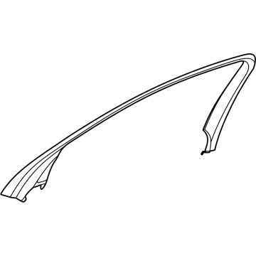 Mercedes-Benz 254-727-01-00-9051 Window Trim