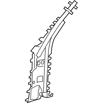 Mercedes-Benz 238-630-47-00 Pillar Reinforcement