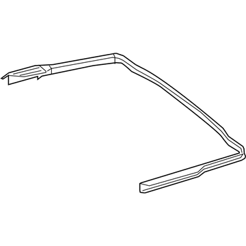 Mercedes-Benz 205-750-40-00-64 SEALING FRAME