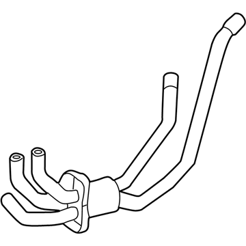 Mercedes-Benz CL55 AMG Power Steering Hose - 220-997-19-52-64