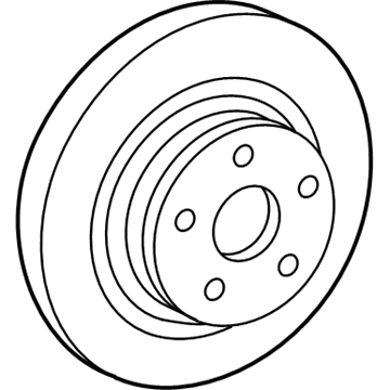 Mercedes-Benz E55 AMG Brake Disc - 211-423-11-12