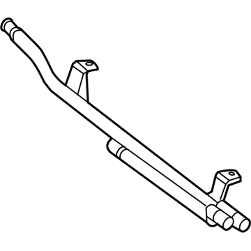 Mercedes-Benz 463-500-44-00 Water Pipe