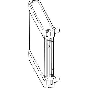 Mercedes-Benz 463-501-02-00 Auxiliary Radiator