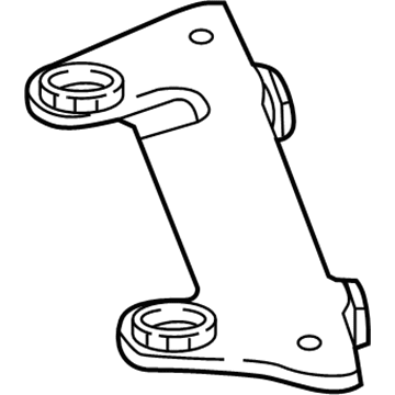 Mercedes-Benz 463-505-12-00 Radiator Bracket