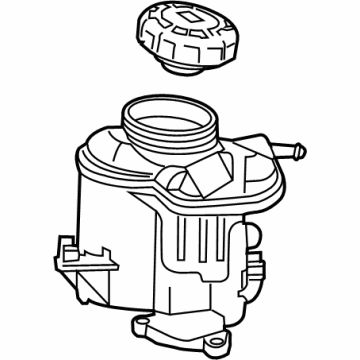 2015 Mercedes-Benz GLA45 AMG Coolant Reservoir - 133-200-02-85