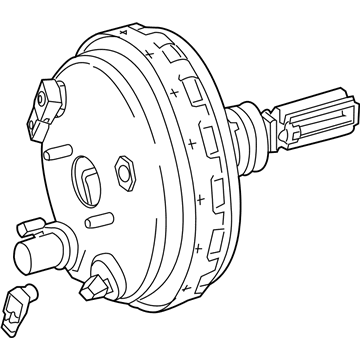 2018 Mercedes-Benz GLS63 AMG Brake Booster - 166-430-10-30