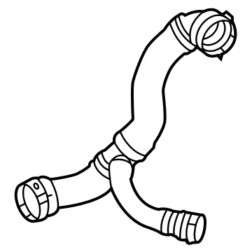 Mercedes-Benz 253-501-42-82 Radiator Hose