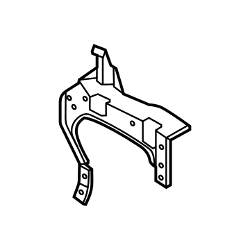 Mercedes-Benz 167-627-08-00 Headlamp Bracket